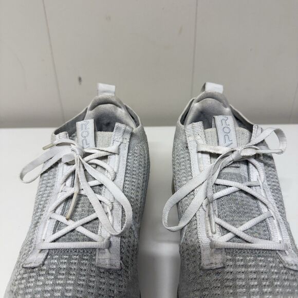 Nike Air Vapormax 2021 Flyknit White Pure Platinum DC4112-100 Women 8.5 GUC - Picture 7 of 10